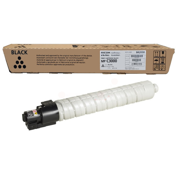 842030 // DT3000BLK / schwarz / original RICOH Toner schwarz / 842030 / 20000 S.