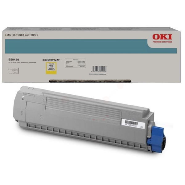 44059229 / gelb / original OKI Toner gelb / 44059229 / 9000 S.