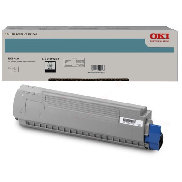 44059232 / schwarz / original OKI Toner schwarz / 44059232 / 9000 S.