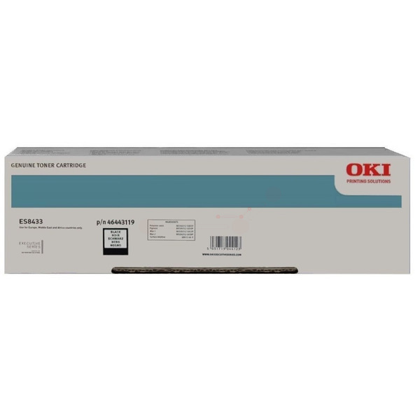 46443120 / schwarz / original OKI Toner schwarz / 46443120 / 10000 S.