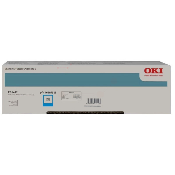 46507515 / cyan / original OKI Toner cyan / 46507515 / 6000 S.