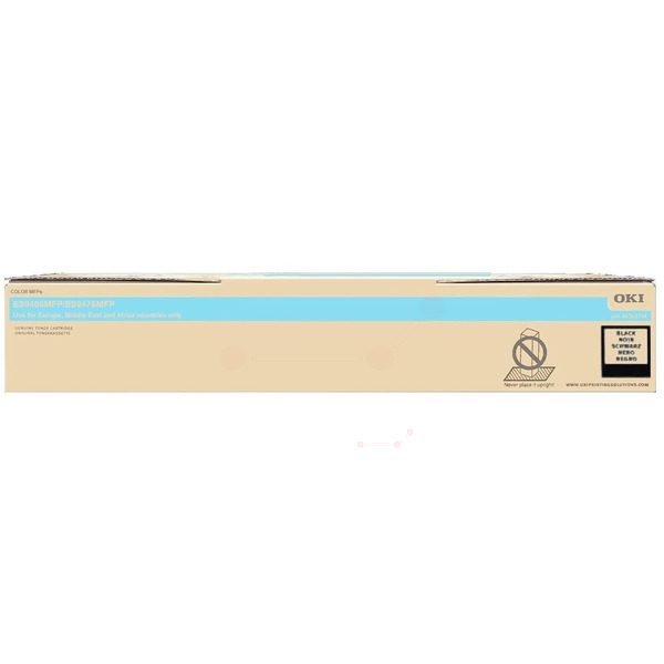 46564704 / schwarz / original OKI Toner schwarz / 46564704 / 38400 S.