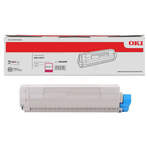 44844506 / original OKI Toner magenta / 44844506 / 10000 S.
