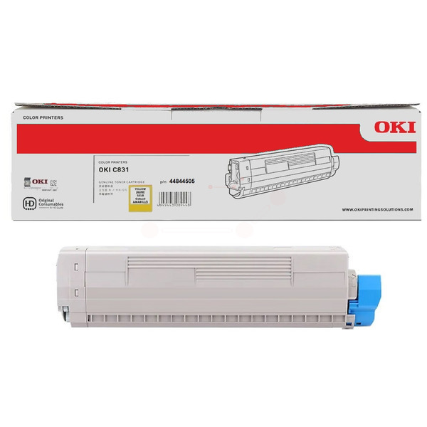 44844505 / gelb / original OKI Toner gelb / 44844505 / 10000 S.