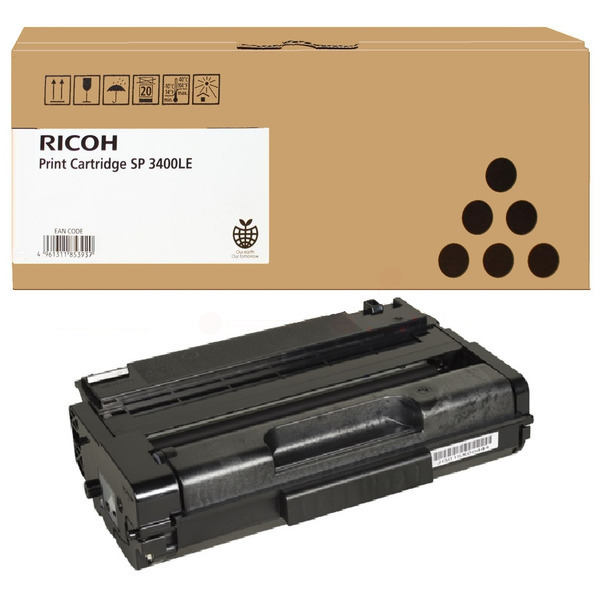 406523 // SP3400LC / original RICOH Toner schwarz / 406523 / 2500 S.