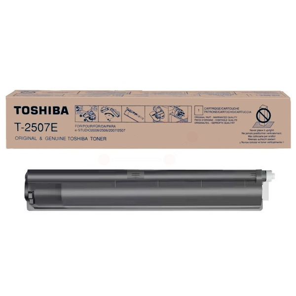 6AG00005086 // T2507E / schwarz / original TOSHIBA Toner schwarz / 6AG00005086 / 12000 S.