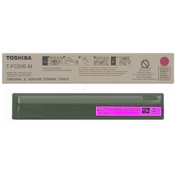 6AJ00000112 // TFC50EM / original TOSHIBA Toner magenta / 6AJ00000112 / 33600 S.