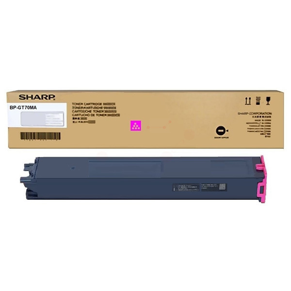 BPGT70MA / magenta / original SHARP Toner magenta / BPGT70MA / 24000 S.