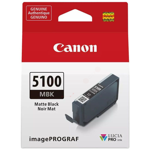 6951C001 // PFI5100MBK / schwarz / original Canon  / 6951C001