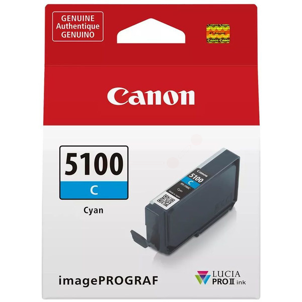 6953C001 // PFI5100C / cyan / original Canon Tinte / 6953C001