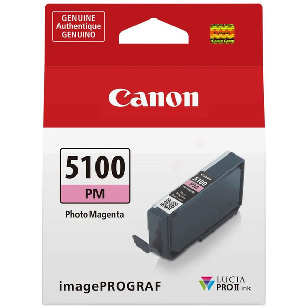6957C001 // PFI5100PM / magenta / original Canon T / 6957C001
