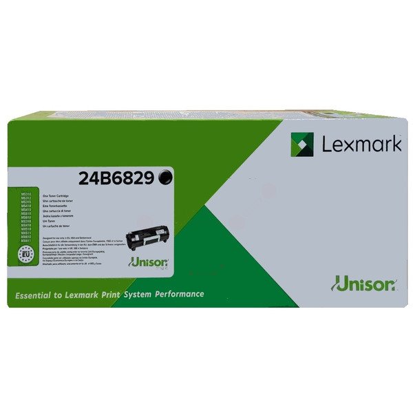 24B6829 / schwarz / original Lexmark Toner schwarz / 24B6829 / 20000 S.