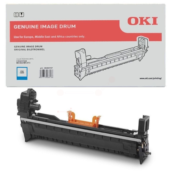 46484107 / cyan / original OKI Drum Kit / 46484107 / 30000 S.