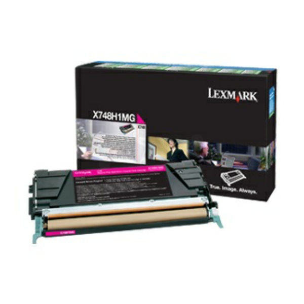 X748H3MG / original LEXMARK Toner magenta / X748H3MG / 10000 S.