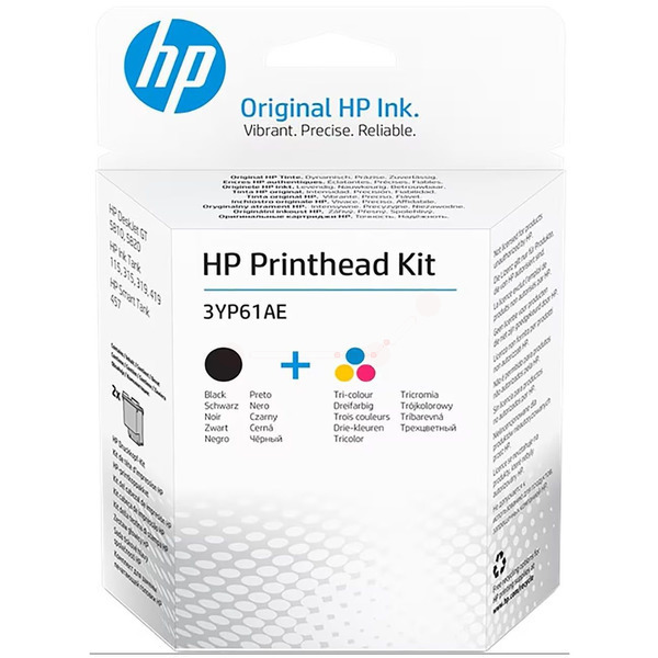 3YP61AE // GT52 / original HP Tintenpatrone MultiPack / 3YP61AE