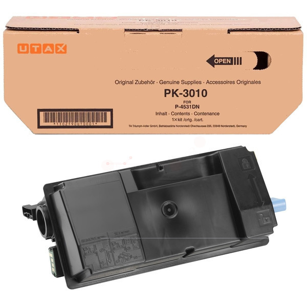 1T02T90UT0 // PK3010 / original UTAX Toner schwarz / 1T02T90UT0 / 12500 S.