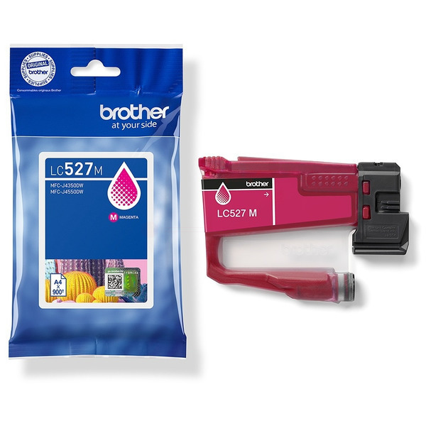 LC527M / magenta / original Brother Tintenpatrone  / LC527M / 900 S.