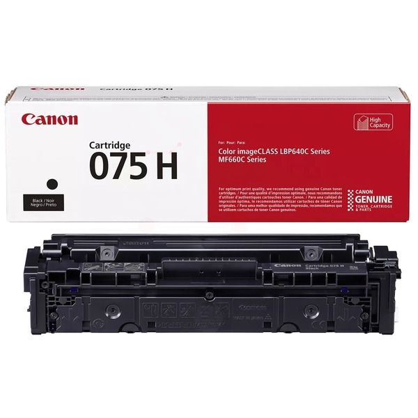 6369C002 // 075H / schwarz / original Canon Toner  / 6369C002 / 3500 S.