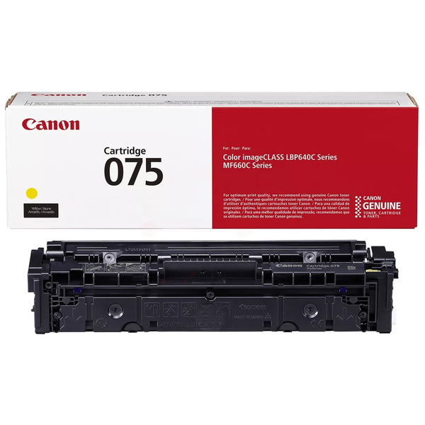 6362C002 // 075 / gelb / original Canon Toner gelb / 6362C002 / 1300 S.