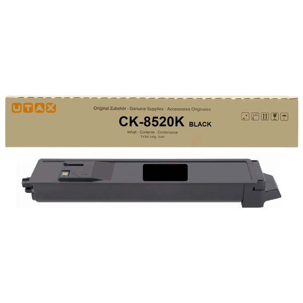 1T02P30UT0 // CK8520K / schwarz / original UTAX Toner schwarz / 1T02P30UT0 / 12000 S.