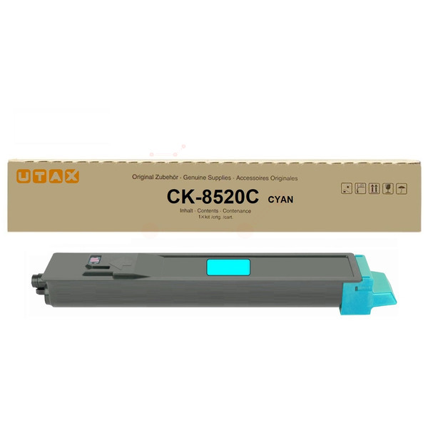1T02P3CUT0 // CK8520C / cyan / original UTAX Toner cyan / 1T02P3CUT0 / 6000 S.