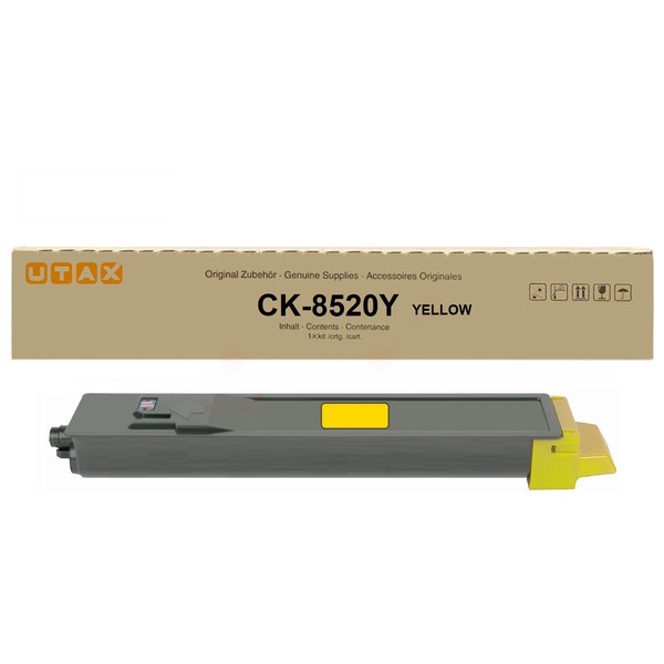 1T02P3AUT0 // CK8520Y / gelb / original UTAX Toner gelb / 1T02P3AUT0 / 6000 S.