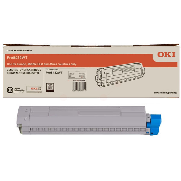 46606518 / schwarz / original OKI Toner schwarz / 46606518 / 8500 S.
