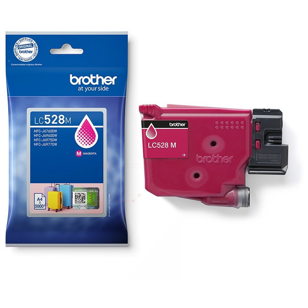 LC528M / magenta / original Brother Tintenpatrone / LC528M / 5000 S.