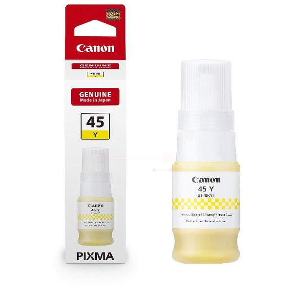 6287C001 // GI45Y / gelb / original Canon Tintenfl / 6287C001 / 3000 S. / 40.00 ml