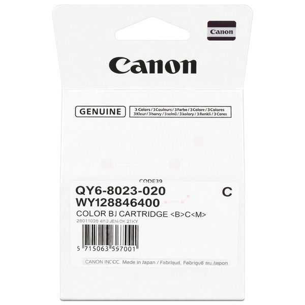 QY68023020 // original / Canon Druckkopf Color / QY68023020 // Pixma G1500