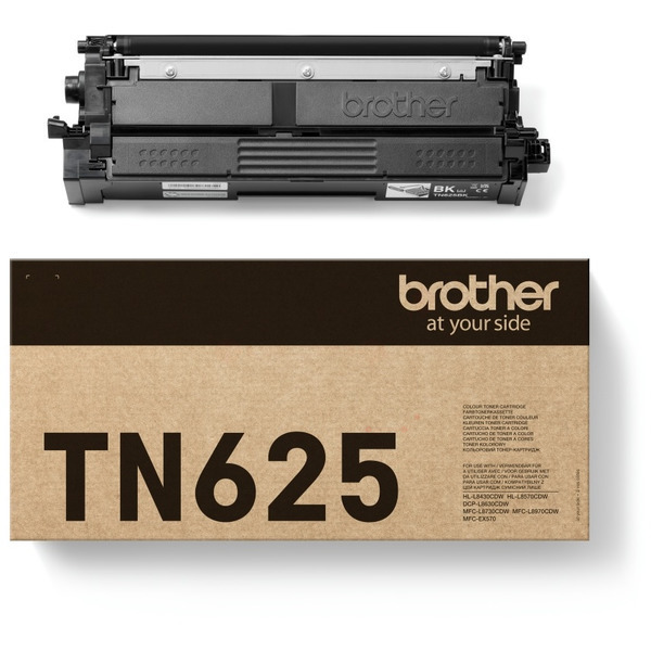 TN625BK / schwarz / original Brother Toner schwarz / TN625BK / 3000 S.