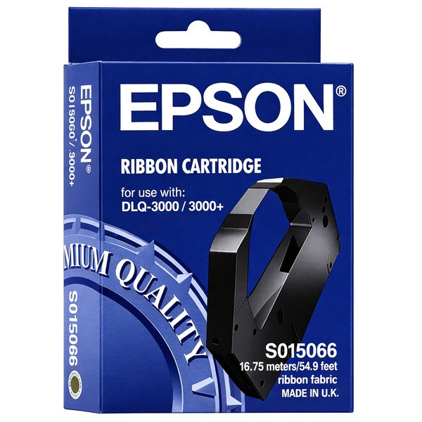 C13S015066 / schwarz / original EPSON Nylonband schwarz / C13S015066 / 6000000 Char.