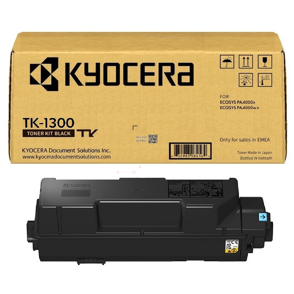1T0C150NL1 // TK1300 / schwarz / original Kyocera  / 1T0C150NL1 / 3000 S.