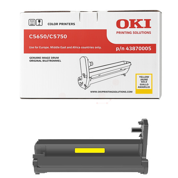 43870005 / gelb / original OKI Drum Kit / 43870005 / 20000 S.