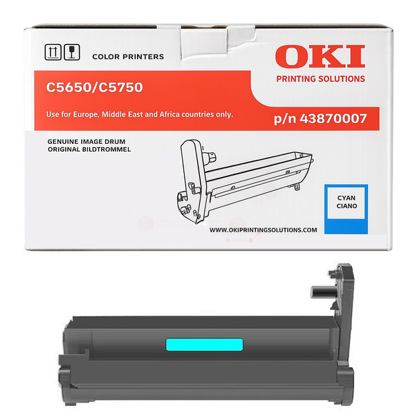 43870007 / cyan / original OKI Drum Kit / 43870007 / 20000 S.