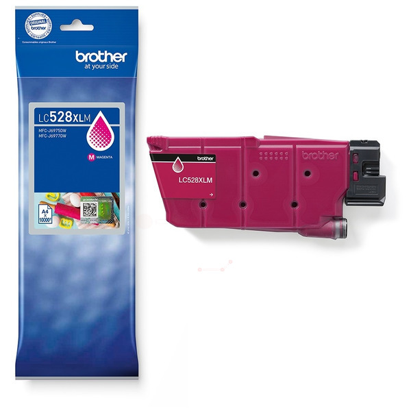 LC528XLM / magenta / original Brother Tintenpatron / LC528XLM / 10000 S.