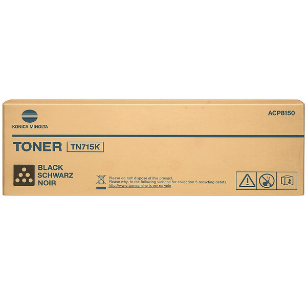 ACP8150 // TN715K / schwarz / original Konica Mino / ACP8150 / 45000 S.
