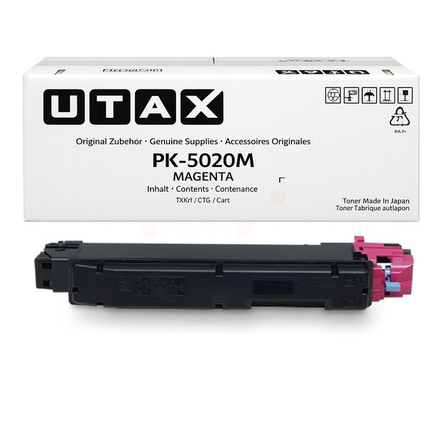 1T02YJBUT0 // PK5020M / magenta / original Utax To / 1T02YJBUT0 / 5000 S.