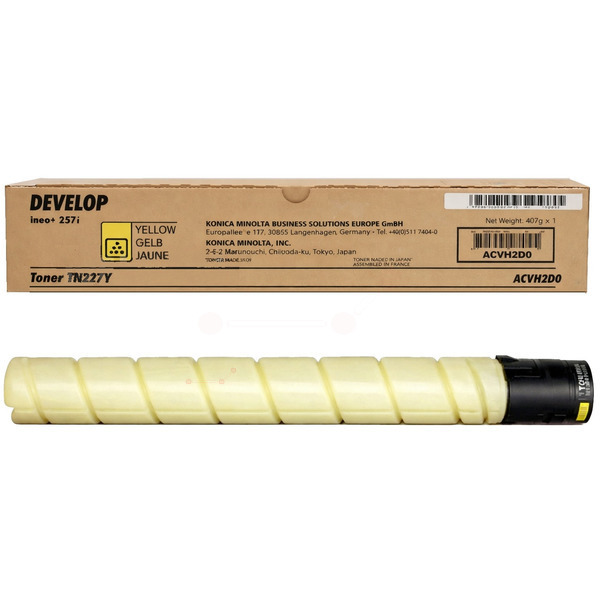 ACVH2D0 // TN227Y / gelb / original DEVELOP Toner gelb / ACVH2D0 / 24000 S.
