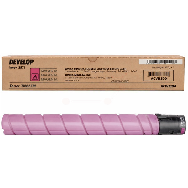 ACVH3D0 // TN227M / magenta / original DEVELOP Toner magenta / ACVH3D0 / 24000 S.