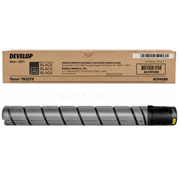 ACVH1D0 // TN227K / schwarz / original DEVELOP Toner schwarz / ACVH1D0 / 24000 S.