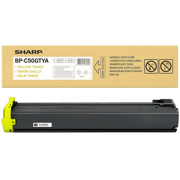 BPC50GTYA / gelb / original Sharp Toner gelb / BPC50GTYA / 8000 S.