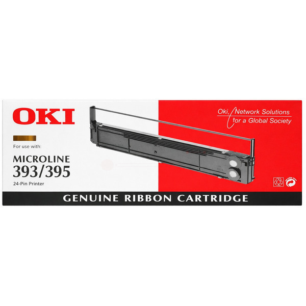 09002311 / schwarz / original OKI Nylonband schwarz / 09002311 / 5000000 Char.