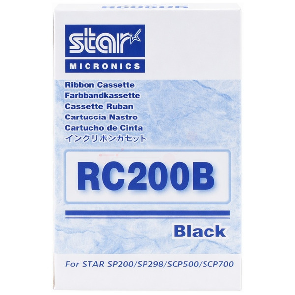 30980113 // RC200B / schwarz / original STAR Nylonband schwarz / 30980113 / 1200000 Char.