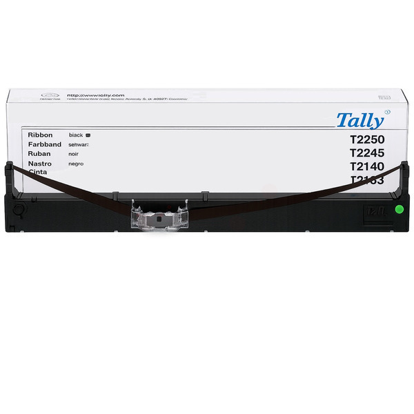 060425 / schwarz / original TALLY Nylonband schwarz / 060425 / 5000000 Char.