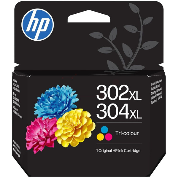 B7RT8AE // 302XL/304XL / color HP Druckkopfpatrone / B7RT8AE / 300 S.