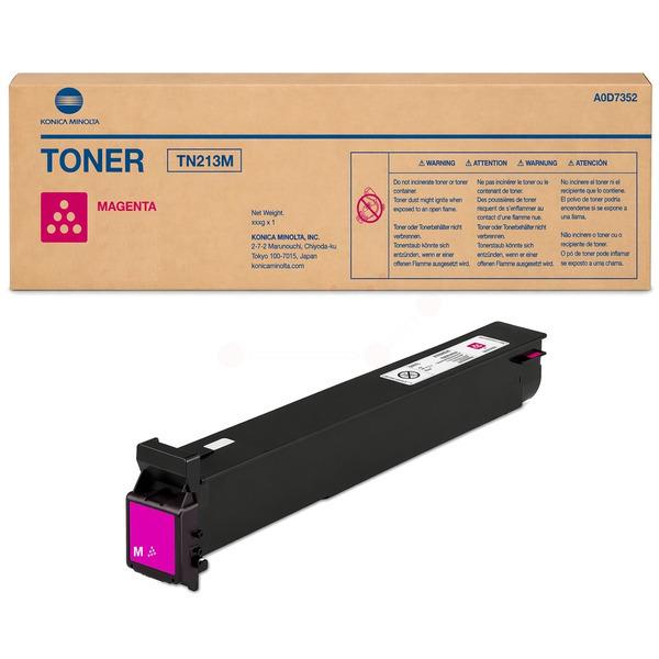 A0D7352 // TN213M / magenta / original KONICAMIN Toner magenta / A0D7352 / 19000 S.