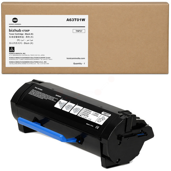 A63T01W // TNP37 / original KONICAMIN Toner schwarz / A63T01W / 20000 S.