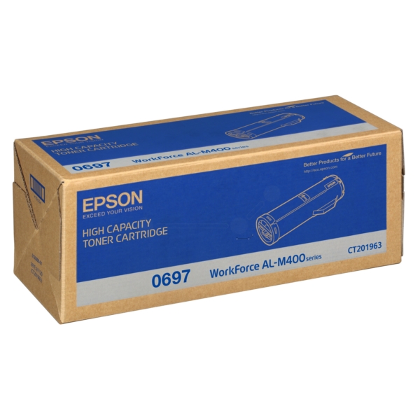 C13S050697 // 0697 / schwarz / original EPSON Toner schwarz / C13S050697 / 23700 S.