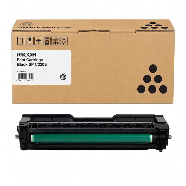 406094 // SPC220E / schwarz / original RICOH Toner schwarz / 406094 / 2300 S.